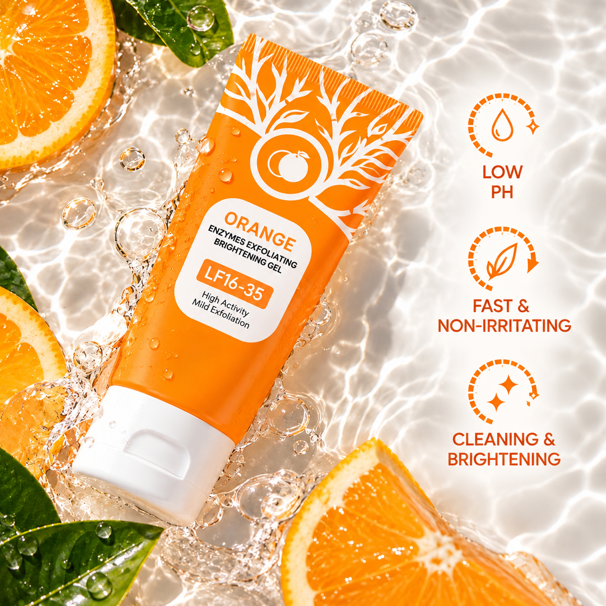 Orange Enzyme Exfoliating Brightening Gel