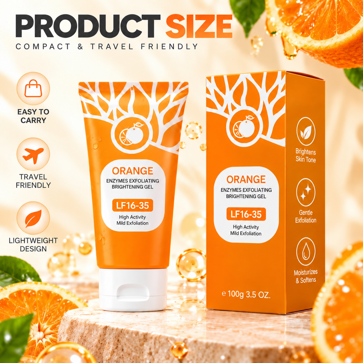 Orange Enzyme Exfoliating Brightening Gel