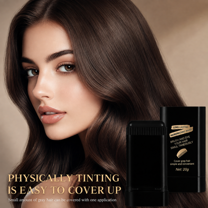 2-in-1 Hair Color Stick & Comb – Quick, Easy & Waterproof Coverage